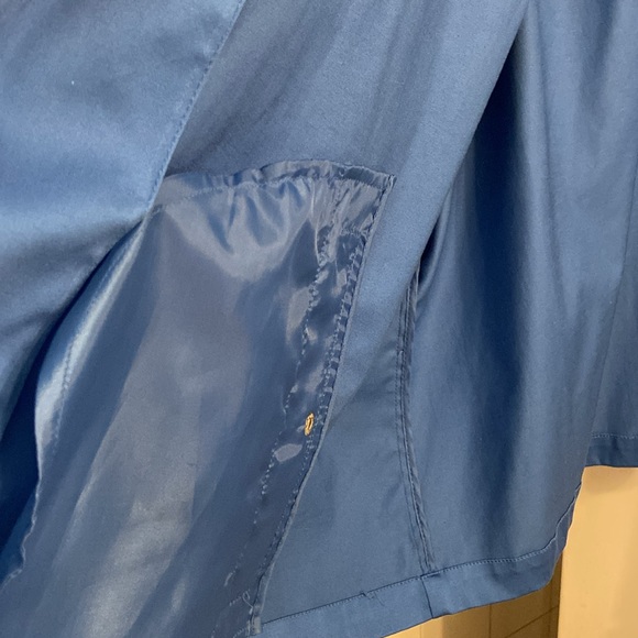 4X Catherines Cotton Jacket with Statement Collar, Front Zip, and Pockets - Picture 11 of 13